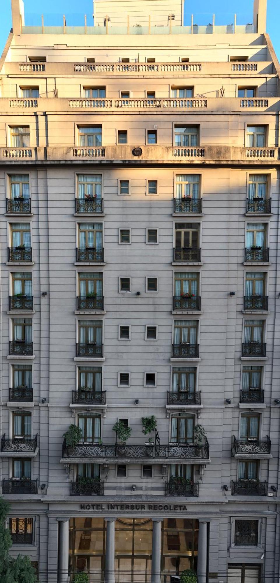 Hotel Intersur Recoleta Buenos Aires Exterior foto