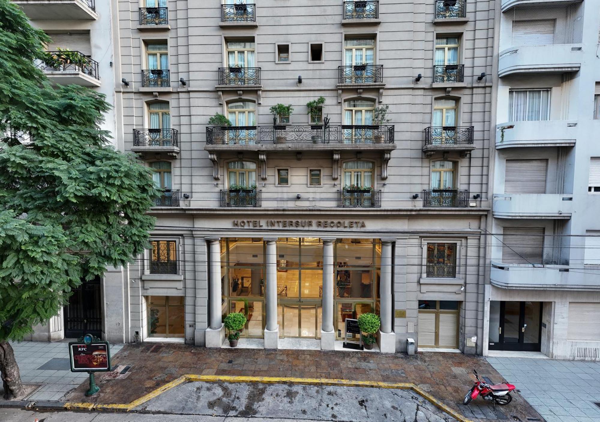 Hotel Intersur Recoleta Buenos Aires Exterior foto